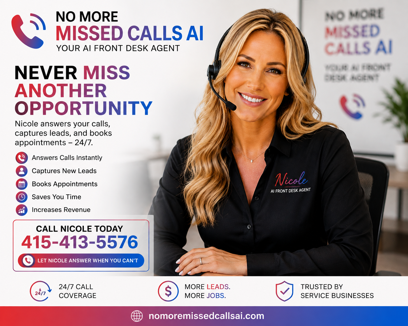 Meet Nicole - AI Front Desk Agent